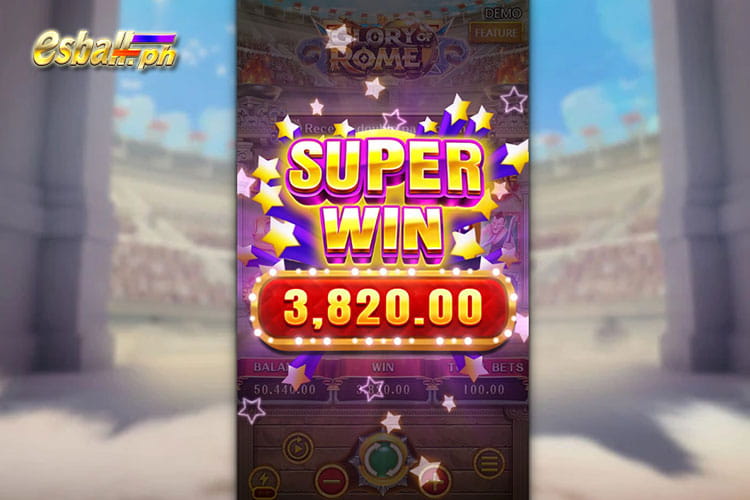 Top 4 FaChai Glory of Rome Tricks - SUPER WIN 3,820