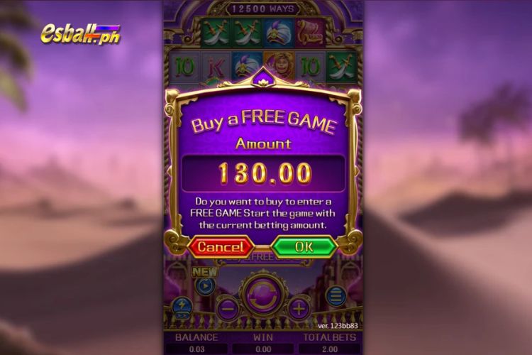 FC Golden Genie Slot Features: Bonus Buy