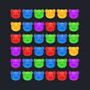 Happy Duo Bao Slot Level Layout - Level 1 (4x4)