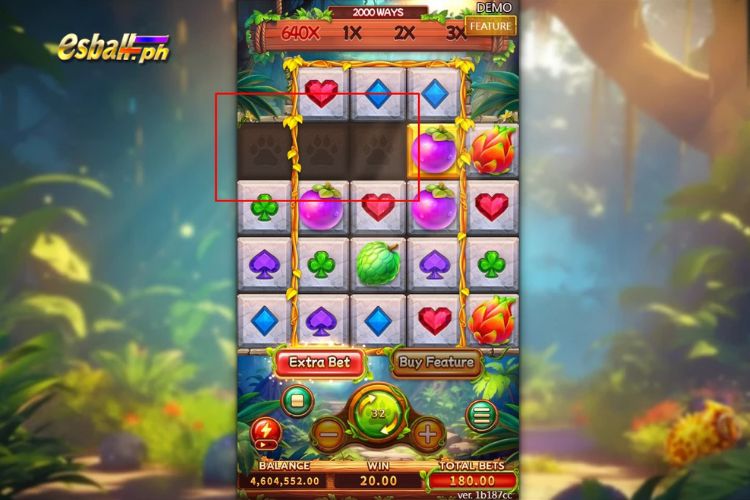 FC Jungle Bang Bang Slot Features: Cascading Reels
