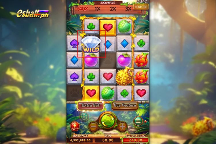 FC Jungle Bang Bang Slot Features: Mystery Symbol's Wild