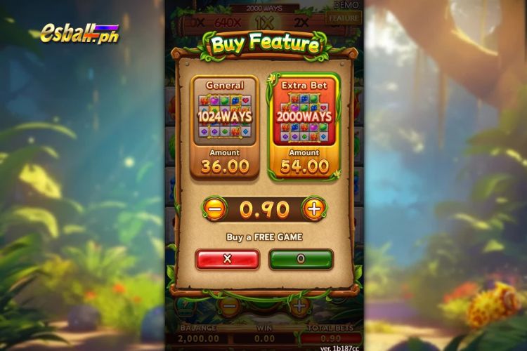 FC Jungle Bang Bang Slot Features: Bonus Buy