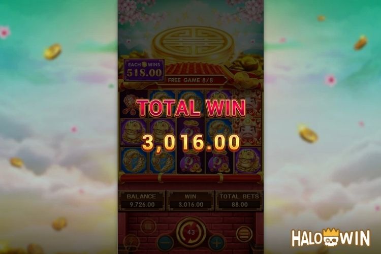 Get 3,016 Pesos in FC Lucky Fortune Free Spins.
