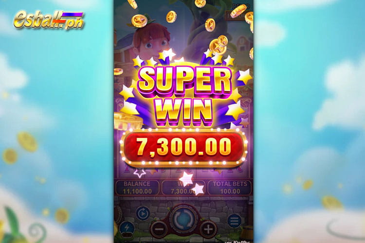 Bet 100 pesos and win 7,300 pesos on FC FaChai Magic Beans Super Win!