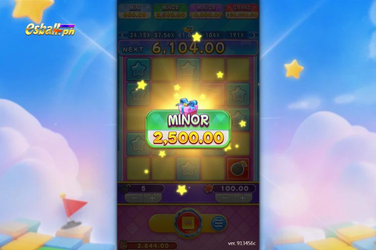 Mines FC Progressive Jackpot Win ₱2,500 MINOR WIN!