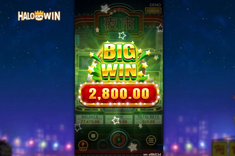 BIG WIN ₱2,800 at Night Market FC Slot!