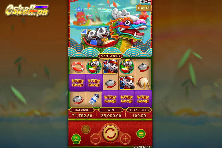 How to Get Panda Dragon Boat Free Game - 5 Scatter symbols How to Get Panda Dragon Boat Free Game - 5 Scatter symbols