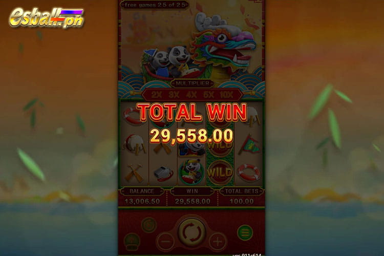 How to Get Panda Dragon Boat Free Game - TOTAL WIN 29,558 How to Get Panda Dragon Boat Free Game - TOTAL WIN 29,558