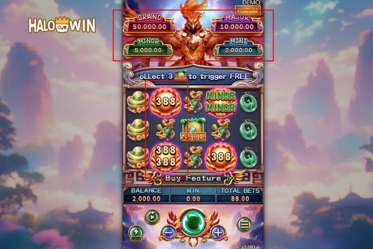Phoenix Fever Slot Feature: Multiplier