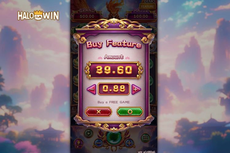 Phoenix Fever Slot Feature: Bonus Buy