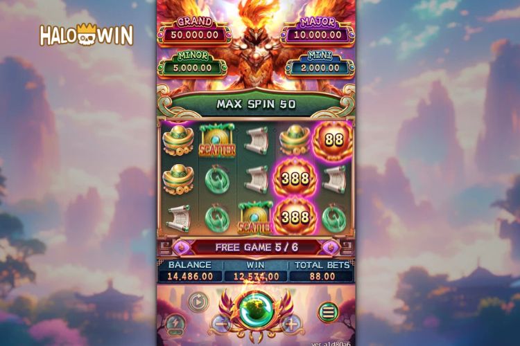 FaChai Phoenix Fever Slot Free Spins