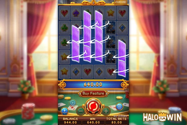 Poker Win Cascading Reels