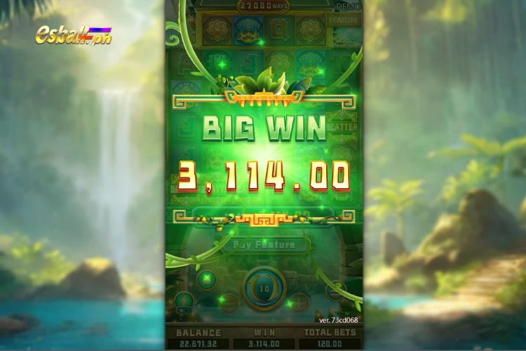 Bet 120 pesos to win Queen Of Inca Big Win of 3,114 pesos! Bet 120 pesos to win Queen Of Inca Big Win of 3,114 pesos!