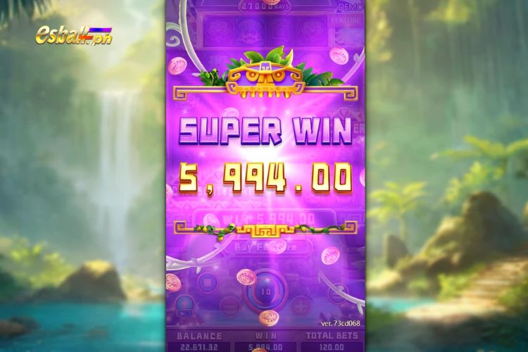 Bet 120 pesos to win Queen Of Inca Super Win of 5,994 pesos! Bet 120 pesos to win Queen Of Inca Super Win of 5,994 pesos!