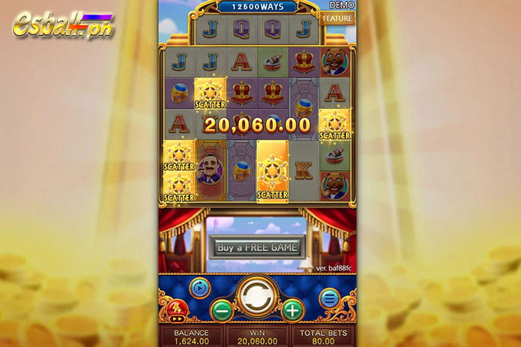 How to Get Rich Man Free Spins - 5 SCATTER symbols