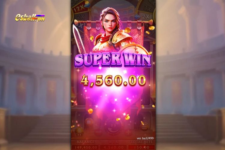 Super Win ₱4,560 at FC Roma Gladiatrix Slot!