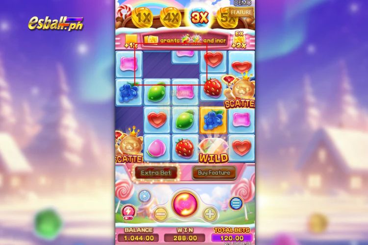 Fachai Sugar Bang Bang 2 Slot Features: Cascading Reels