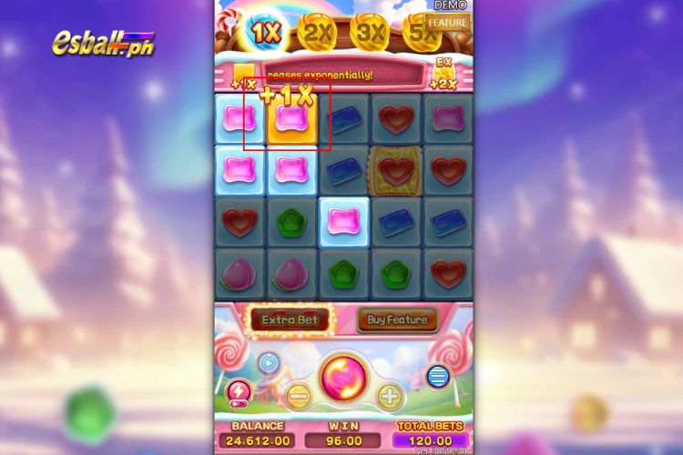 Fachai Sugar Bang Bang 2 Slot Features: Golden Base Multiplier