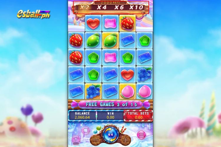 FaChai Sugar Bang Bang Slot Game Special Features: Free game multipliers