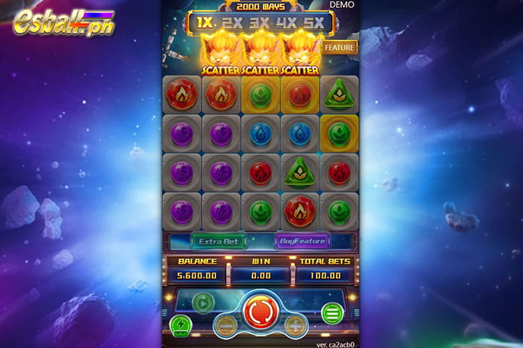 How to Get Super Elements Free Spins - 3 SCATTER symbols