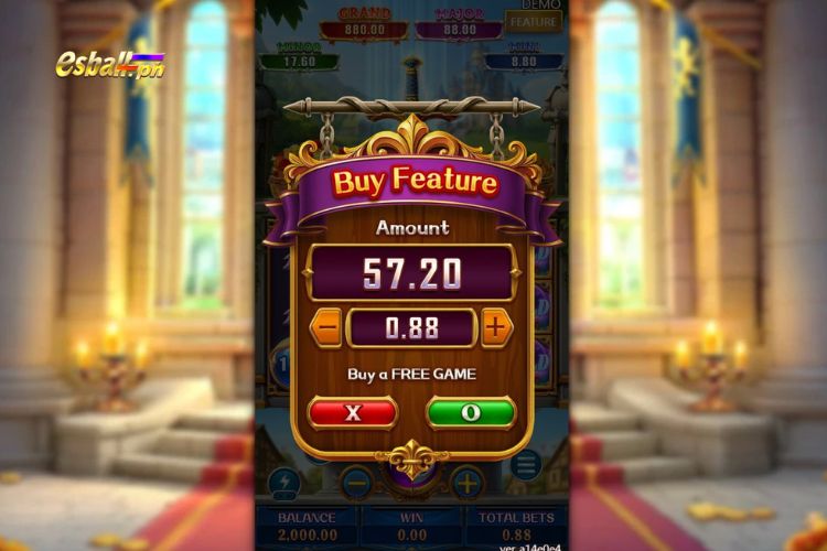 FaChai Sword Of King Slot Feature: Bonus Buy FaChai Sword Of King Slot Feature: Bonus Buy