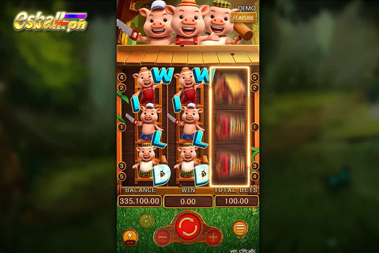 Fachai Three Little Pigs Slot Game Respin