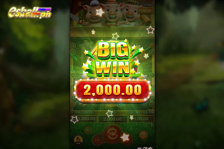 10 Best FA Chai Slot Game 2024: 8. Three Little Pigs Slot Game