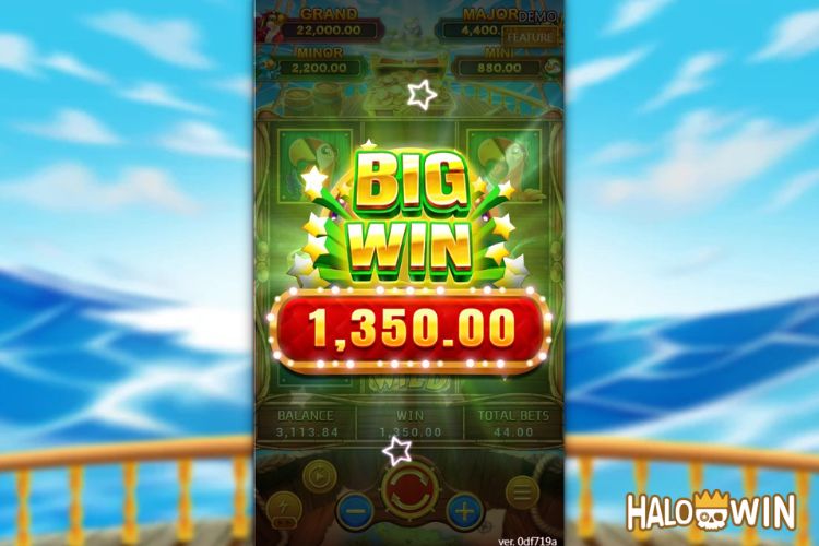 Bet 44 pesos and win 1,350 pesos on Treasure Cruise Big Win. Bet 44 pesos and win 1,350 pesos on Treasure Cruise Big Win.