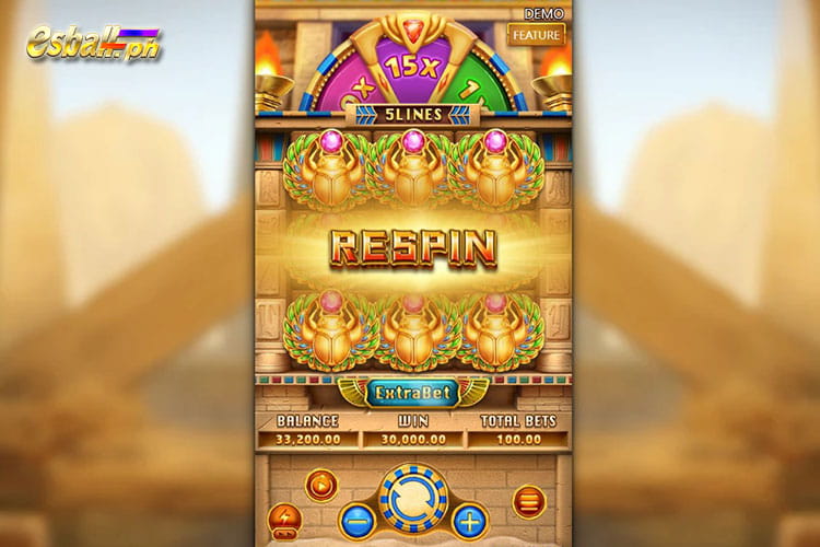 Fachai Treasure Raiders Slot Respin Game