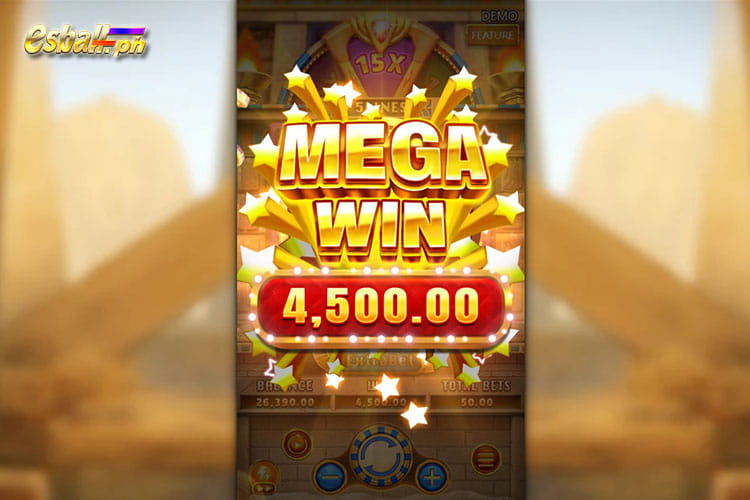 Bet 75 pesos and win 4,500 pesos on Fachai Treasure Raiders Mega Win!