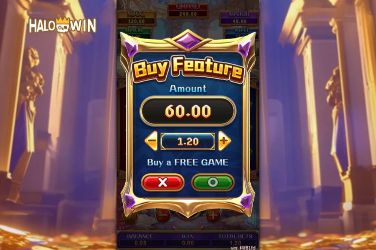 FC Treasures Of Odin Slot Features: Bonus Buy