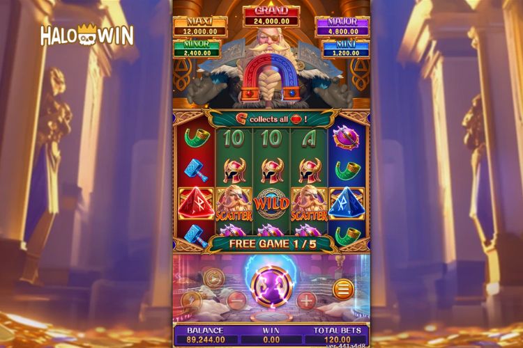 FC Treasures Of Odin Slot Free Spins
