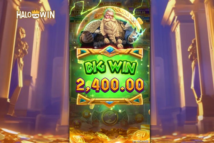 Play Treasures Of Odin Slot Big Win ₱2,400!