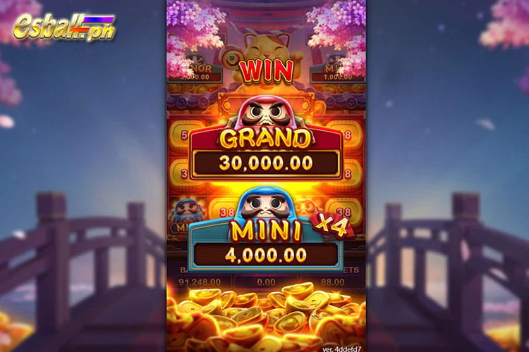 FaChai Win Win Neko Roly-Poly Toy Big Bonus Function