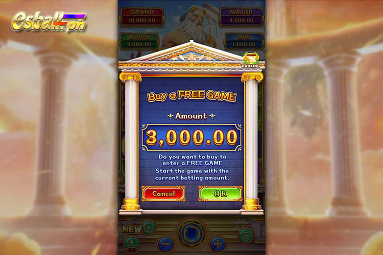 FC Zeus Slot Feature: Bonus Buy