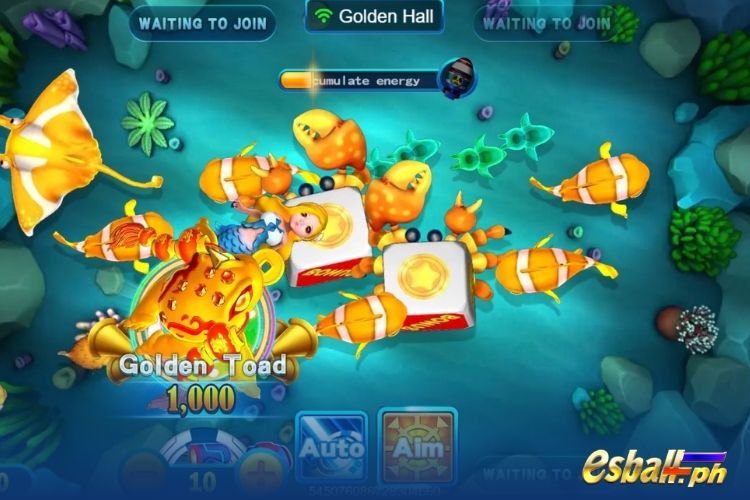 Bet 10 and get a big win 1000 in the JILI Bombing Fishing.
