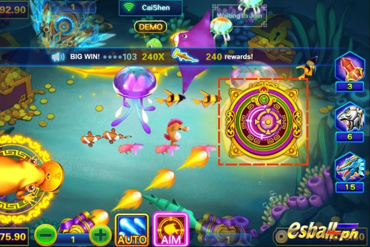 JDB Cai Shen Fishing Wheel Of Forture