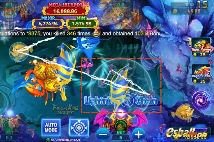 JILI Fortune King Jackpot Fishing Game Special Features