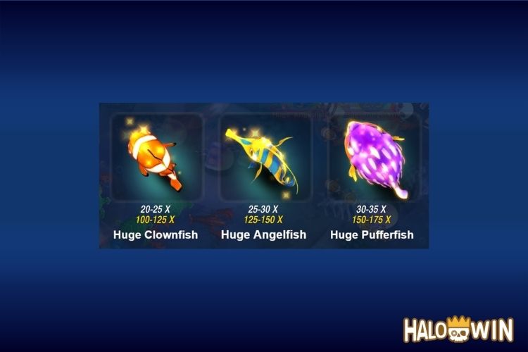 JILI Happy Fishing Game Demo Paytable