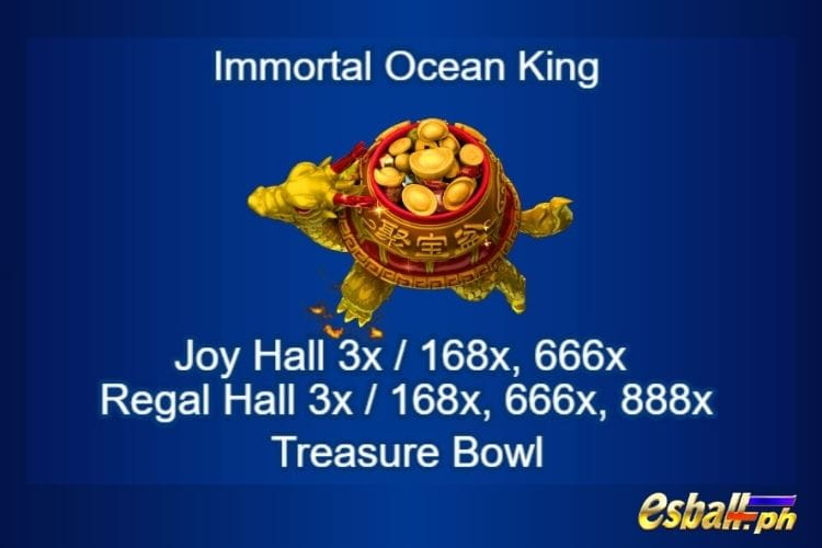 JILI Jackpot Fishing Game Paytable