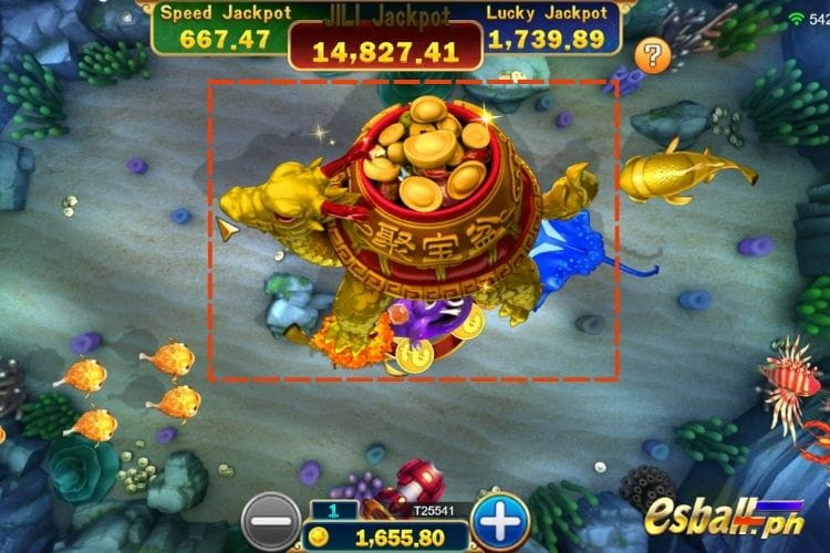 JILI Jackpot Fishing Game Paytable