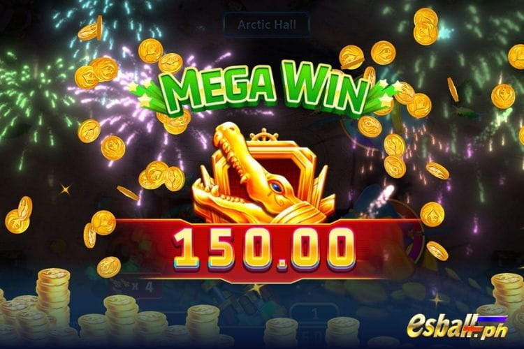 Bet 10 and get a big win 150 in Ocean Phoenix Fishing.