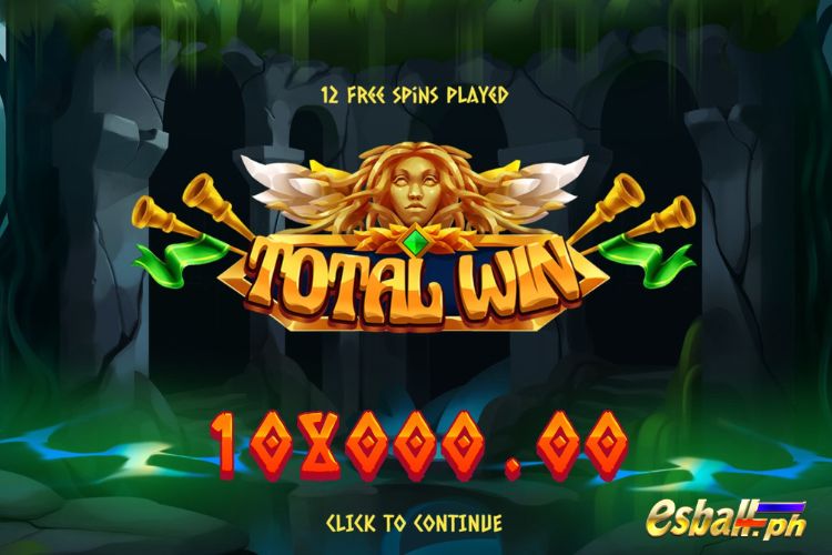 Get 108,000 Pesos in Hacksaw Eye Of Medusa Free Spins.