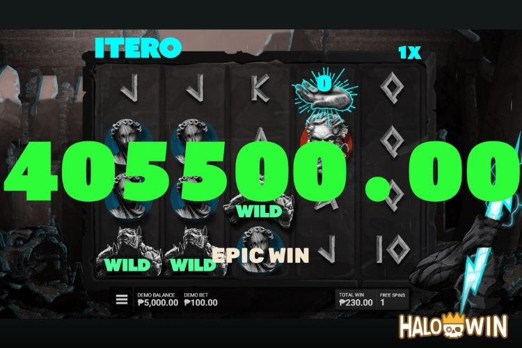Bet 100 pesos and win 405,500 pesos on Itero Big Win.