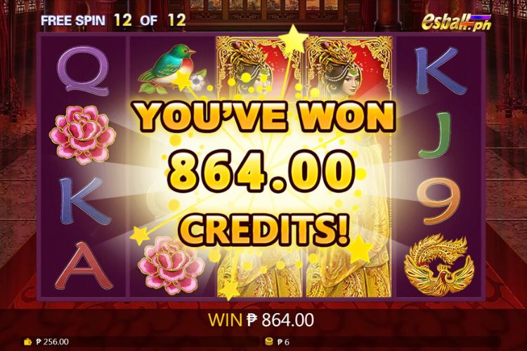 Beauty And The Kingdom Slot Free Spins Win ₱864!
