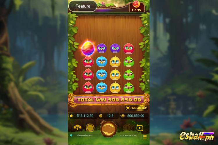 JDB Birds Party Slot Free Spins Bonus Game 2