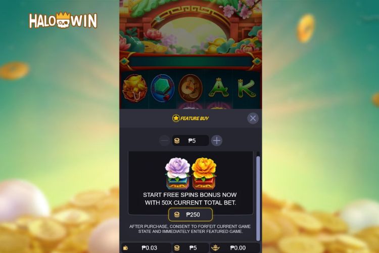 Blossom Of Wealth JDB Features: Bonus Buy