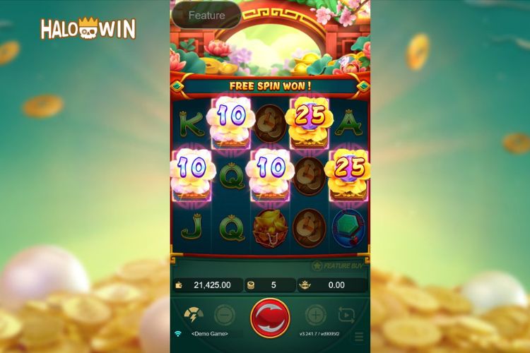 Blossom Of Wealth JDB Free Spins: Get 3 Scatter
