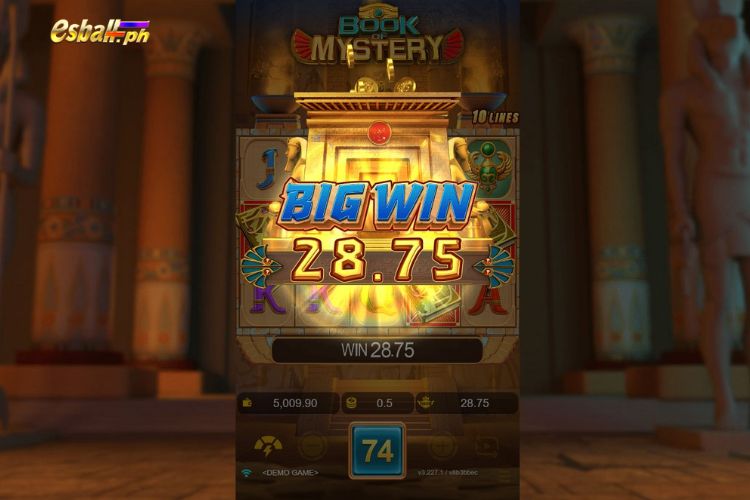 Play Book Of Mystery Slot For A Big Win ₱28.75!