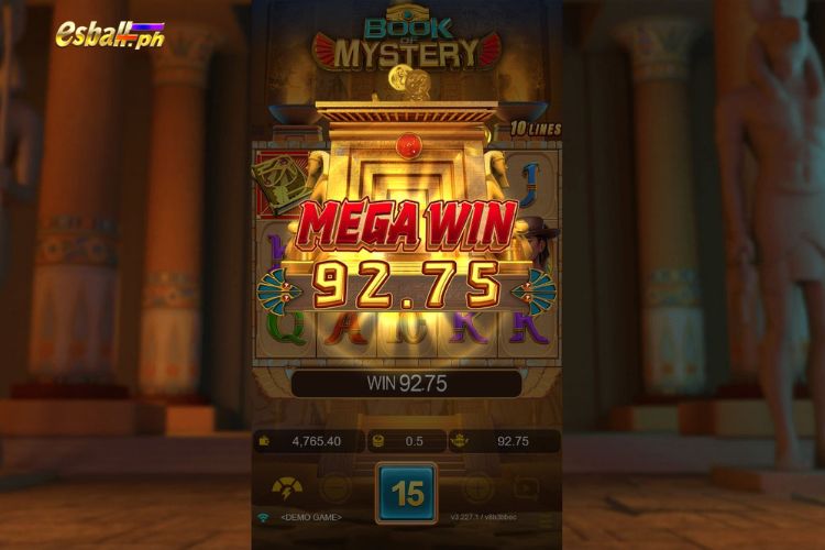 Play Book Of Mystery Slot For A Mega Win ₱92.75!